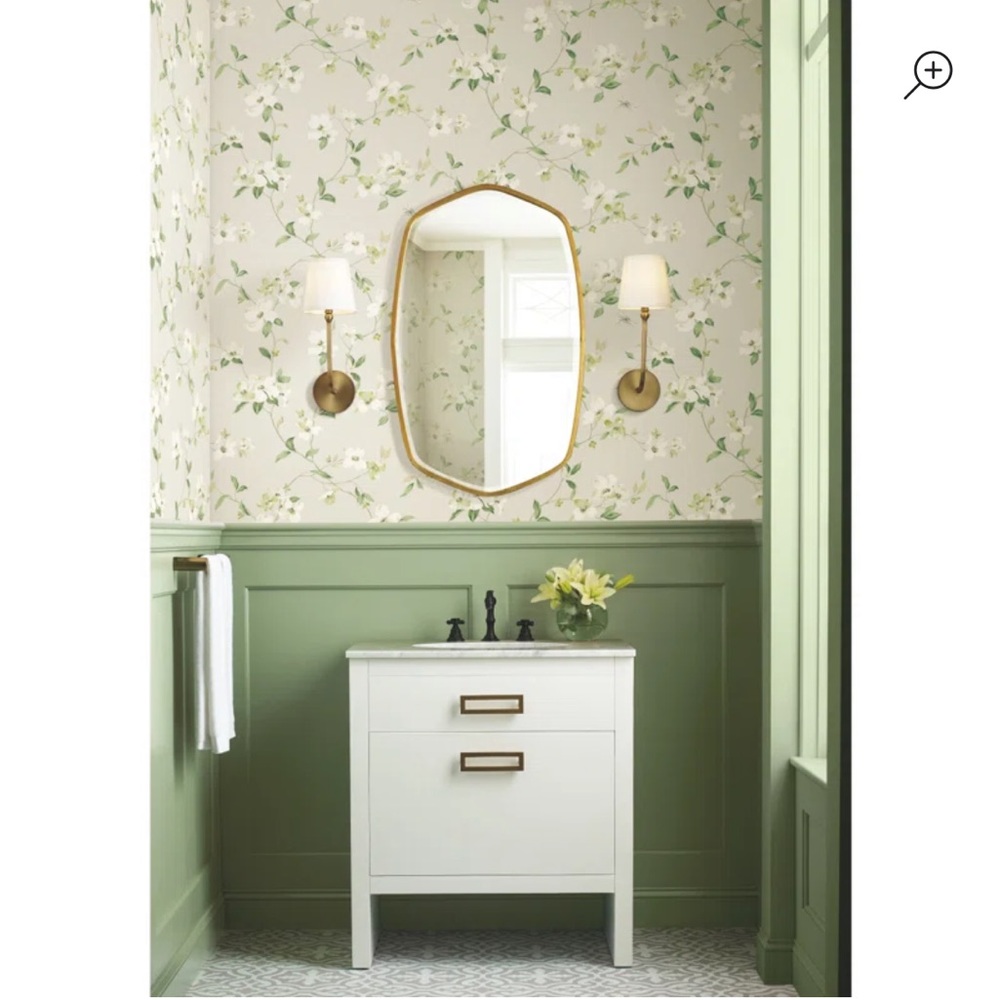 Dogwood York Wallpaper NWT